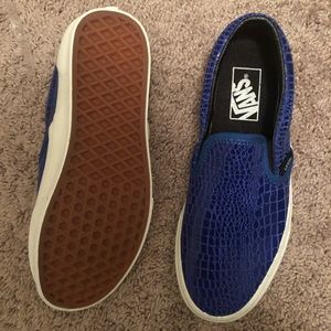 Vans snake print